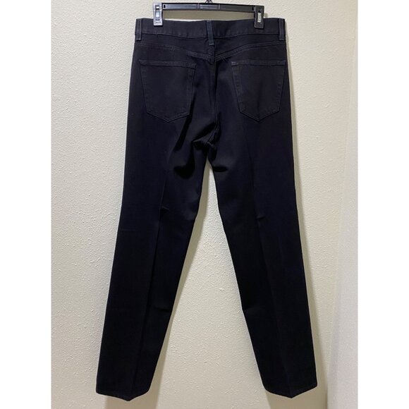 Roebuck & Co Relaxed Black Jeans Men’s 32x34 Straight Leg Cotton - Picture 6 of 13